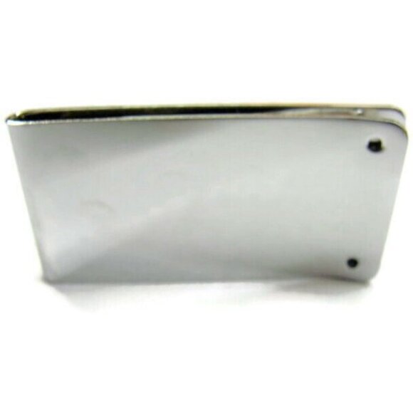 Money Clip Black & Silver Tone Wallet Credit Card Cash ID Holder Vintage - Picture 6 of 6